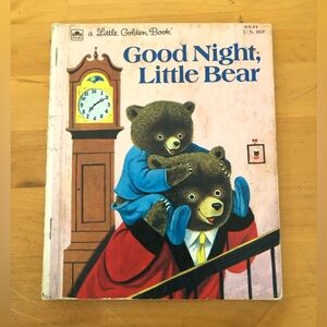 Vtg Children's Book  Good Night, Little Bear 1961